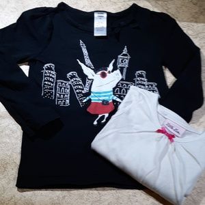 Girls Bundle - Long Sleeve Shirts Olivia Gymboree